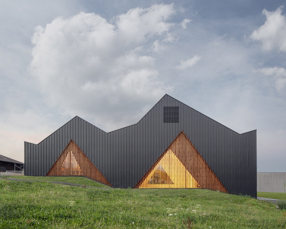 Community Hall in Le Vaud Local Architecture