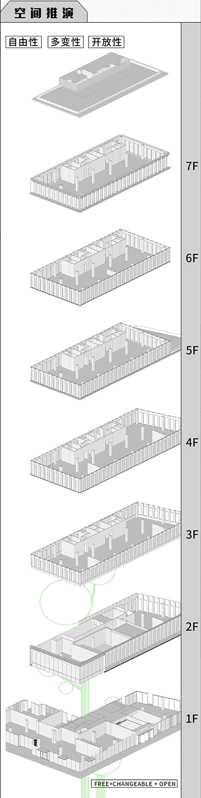 Interior design for the new office building of antao headquarters antao