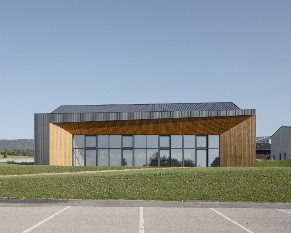 Community Hall in Le Vaud Local Architecture