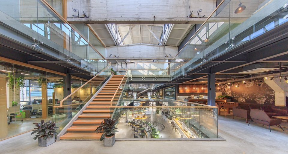 Interior design for the new office building of antao headquarters antao
