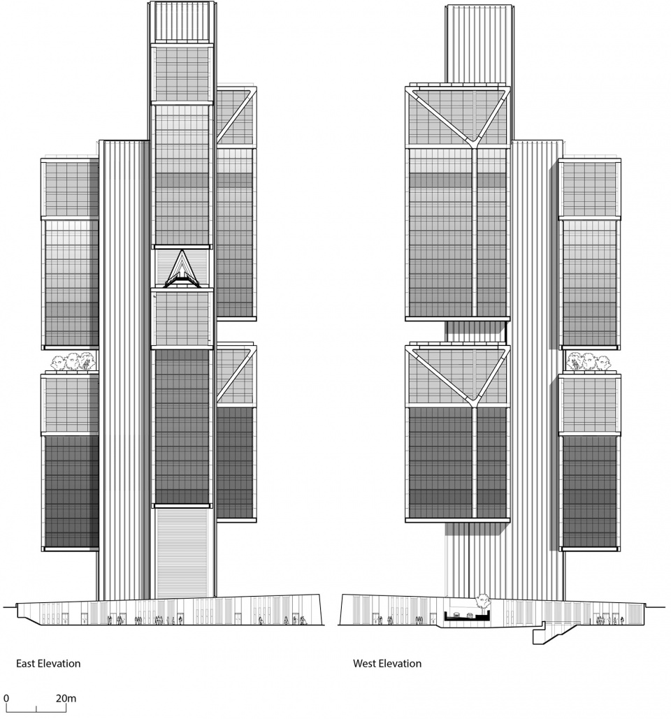 dji headquarter sky city by foster partners