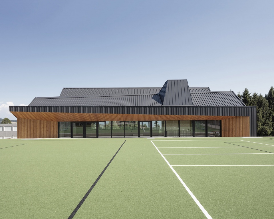 Community Hall in Le Vaud Local Architecture