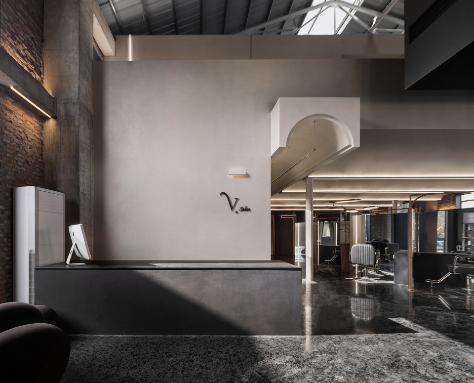 v salon renovation design china by fanaf