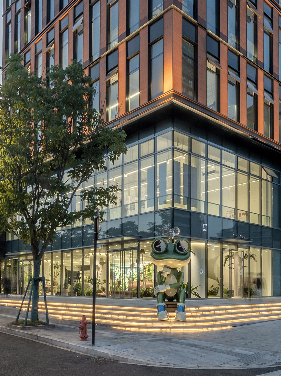 Interior design for the new office building of antao headquarters antao
