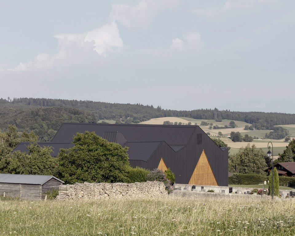 Community Hall in Le Vaud Local Architecture