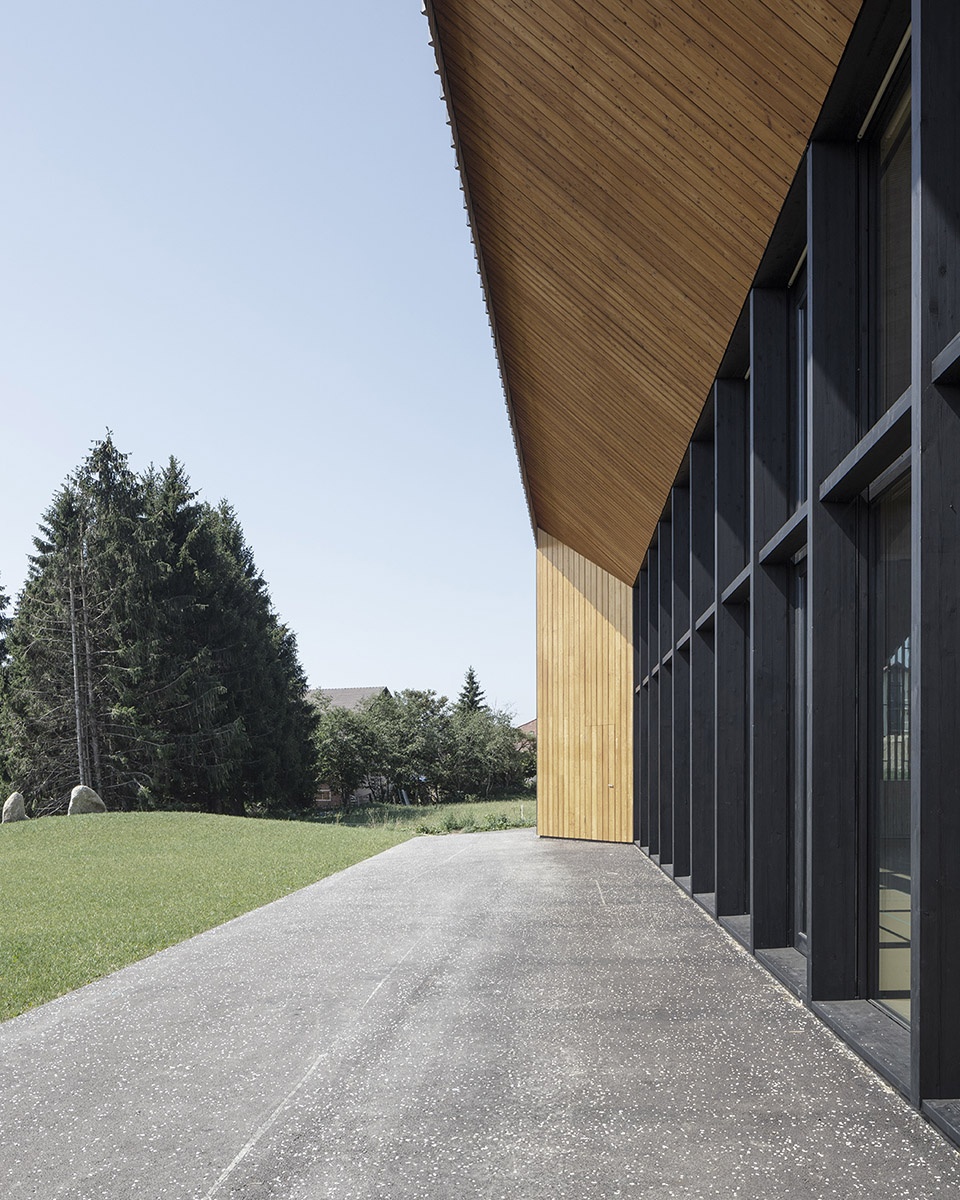 Community Hall in Le Vaud Local Architecture