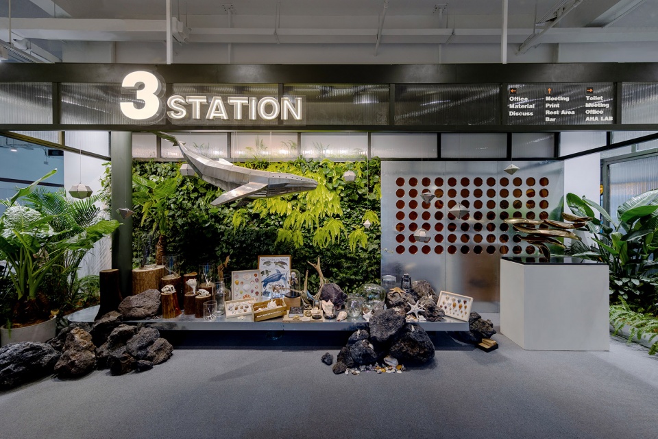 Interior design for the new office building of antao headquarters antao