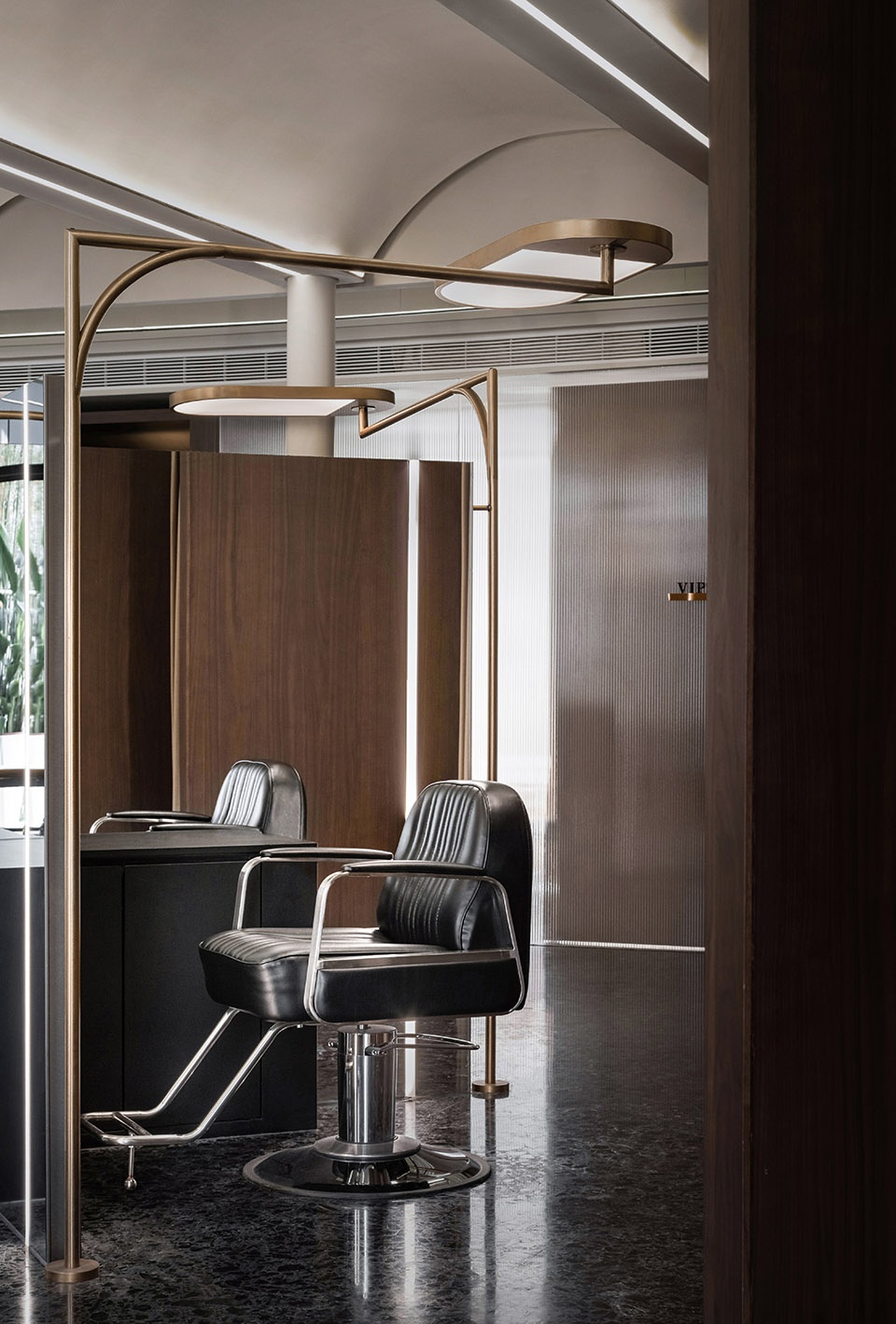 v salon renovation design china by fanaf
