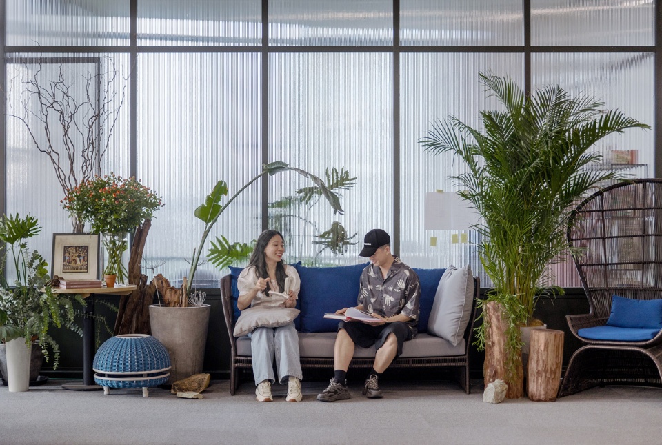 Interior design for the new office building of antao headquarters antao