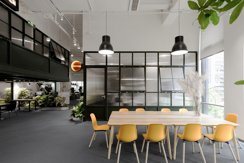 Interior design for the new office building of antao headquarters antao