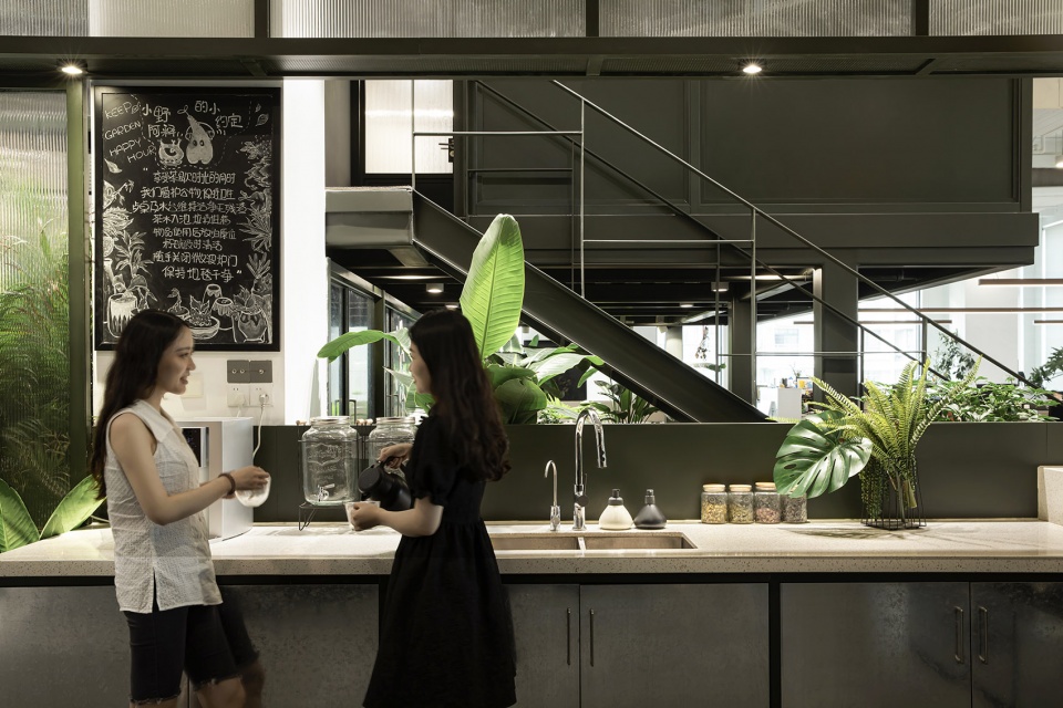 Interior design for the new office building of antao headquarters antao