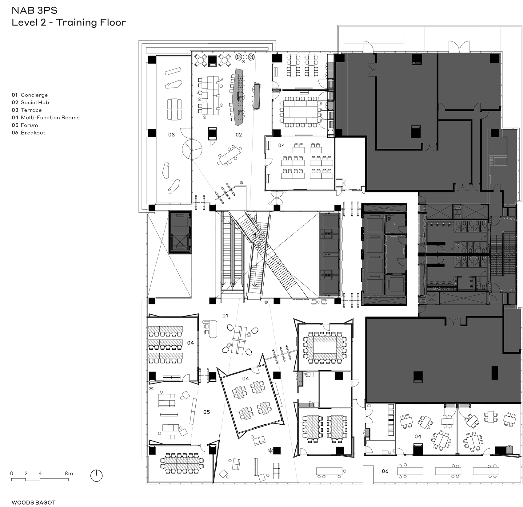 nab 3 parramatta square nab 2 carrington st by woods bagot
