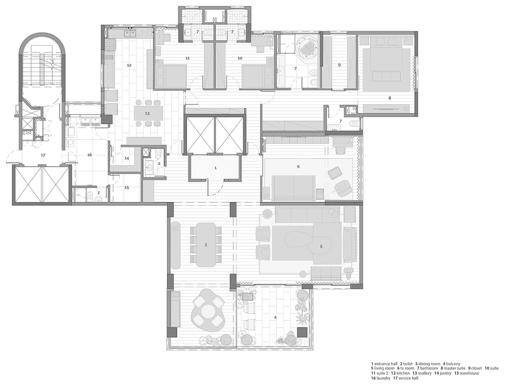 Gale Apartment by MEMOLA ESTUDIO