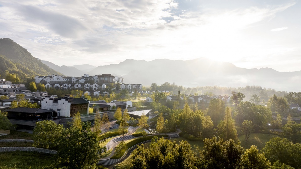 Huangshan Banyan Tree Huangshan Cultural Village by HANCS Landscape Architecture Design