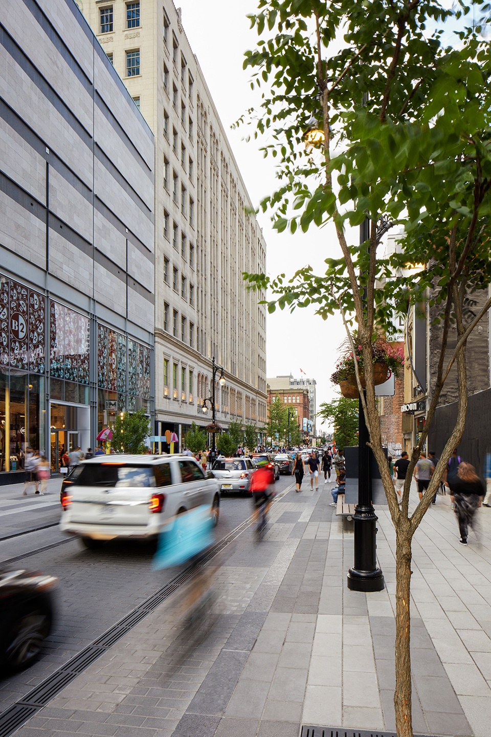 Sainte Catherine St West Transformation by Provencher Roy
