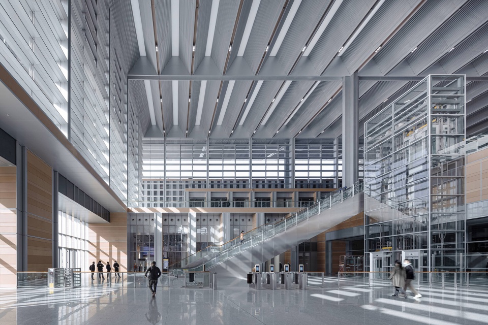 beijing fengtai railway station by gmp