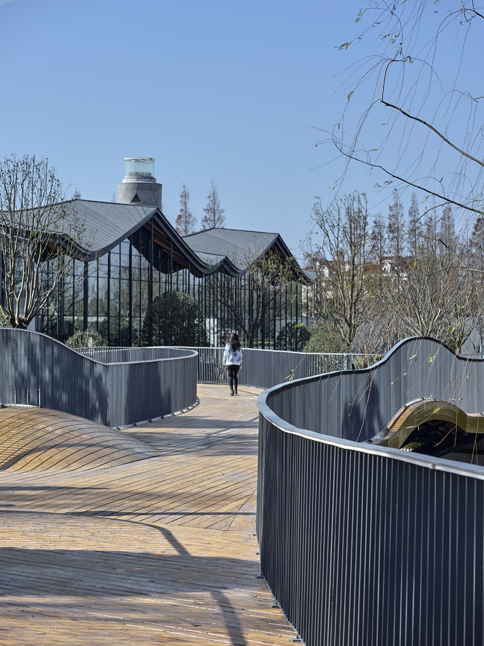 guangming dongtanyuan ltf2030 exhibition center by original design studio tjad