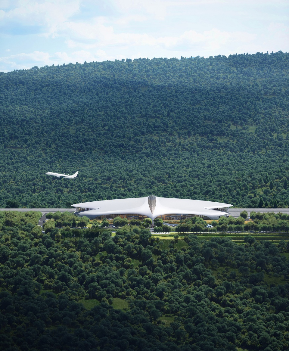 mad designs zhejiang lishui airport