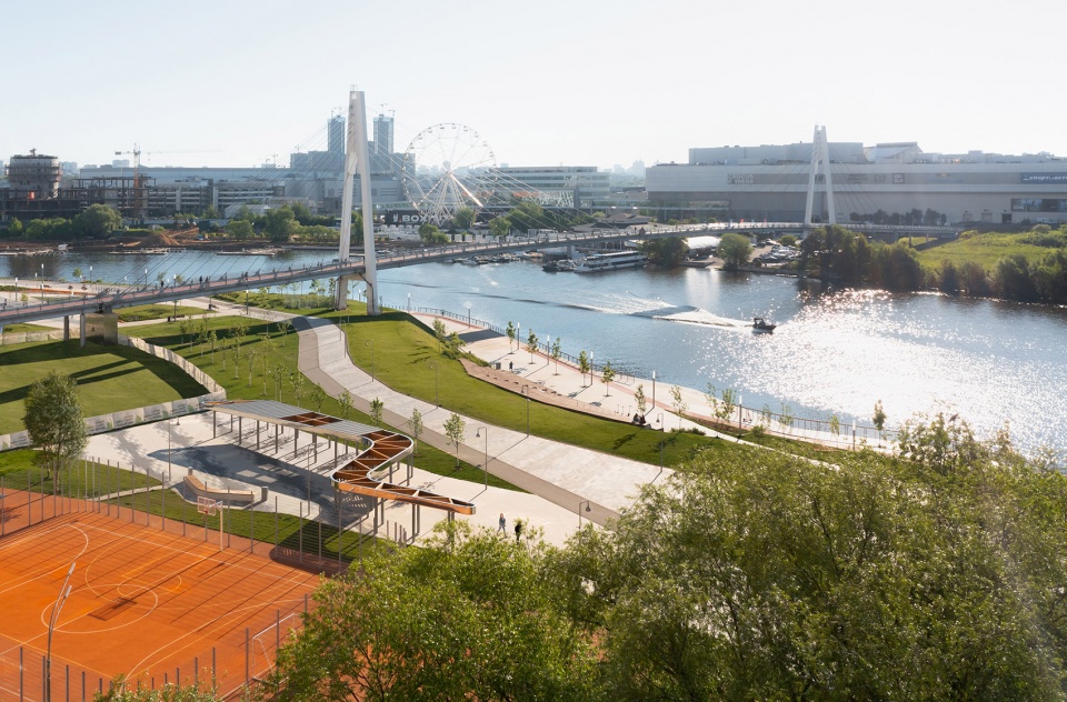 Poyma Embankment Park Basis architectural bureau