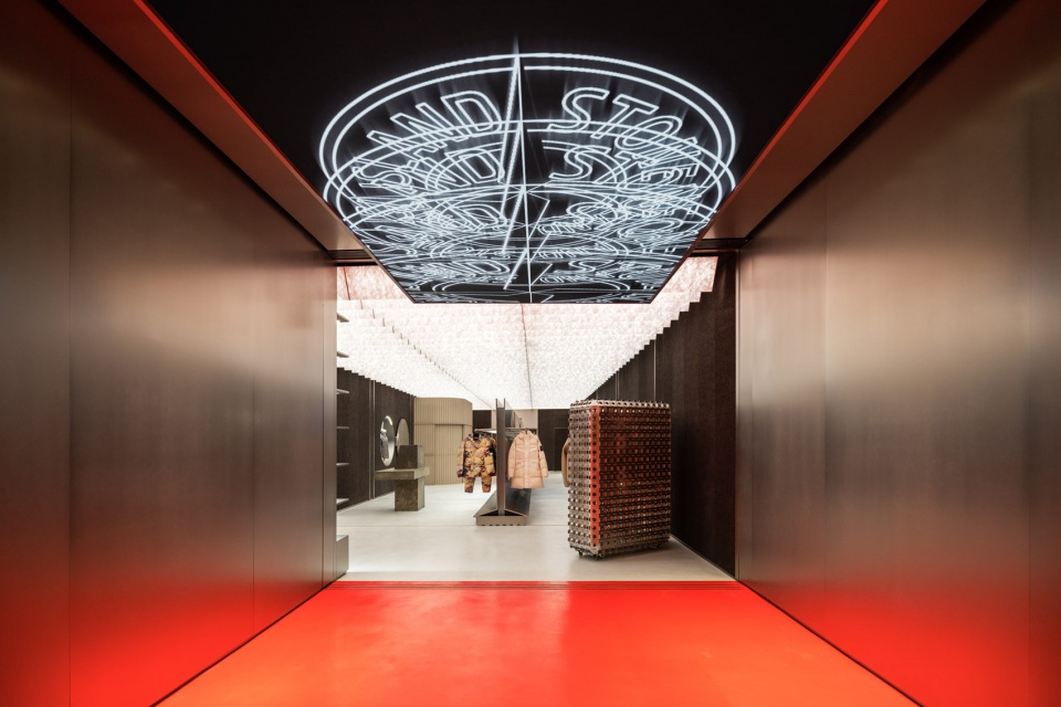 stone island global stores by oma amo