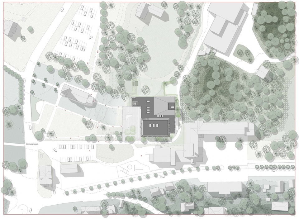 vennesla church by link arkitektur