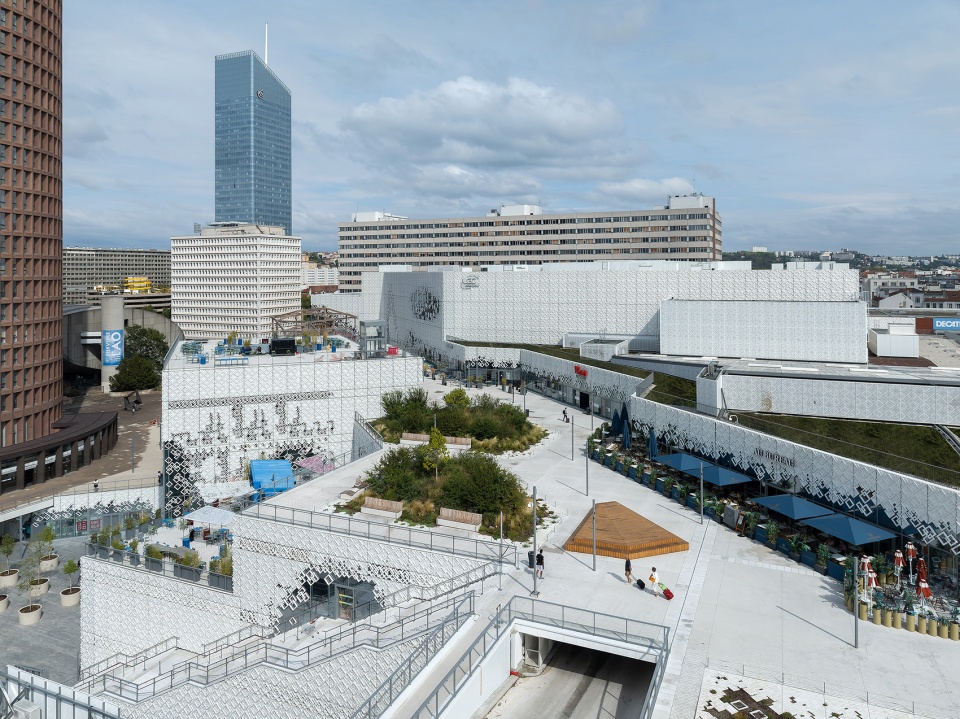 Lyon Part Dieu Urban Shopping Centre by MVRDV