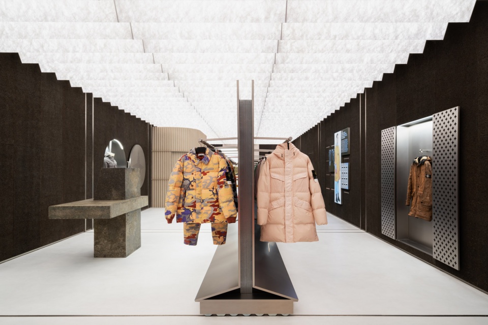 stone island global stores by oma amo