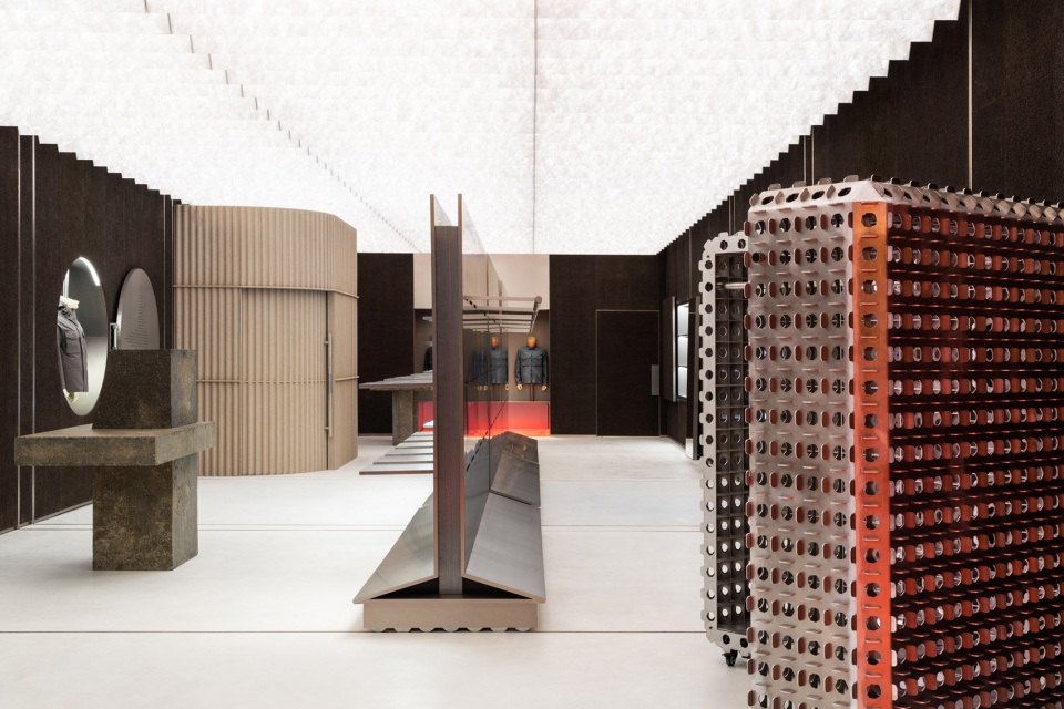 stone island global stores by oma amo