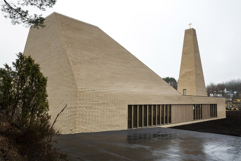 vennesla church by link arkitektur