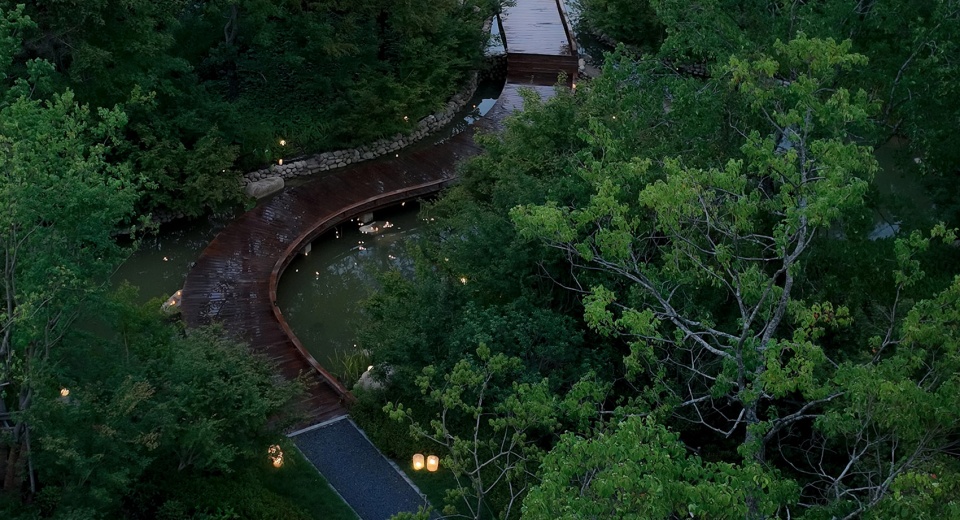 Huangshan Banyan Tree Huangshan Cultural Village by HANCS Landscape Architecture Design