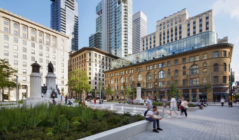 Sainte Catherine St West Transformation by Provencher Roy