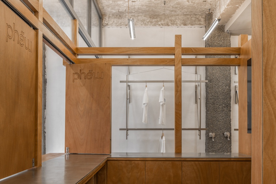 phew offline store by say architects