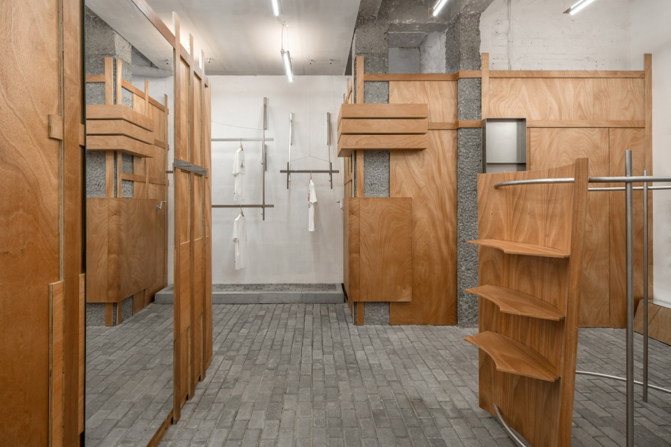 phew offline store by say architects