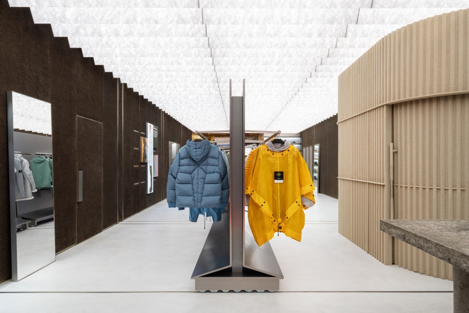 stone island global stores by oma amo
