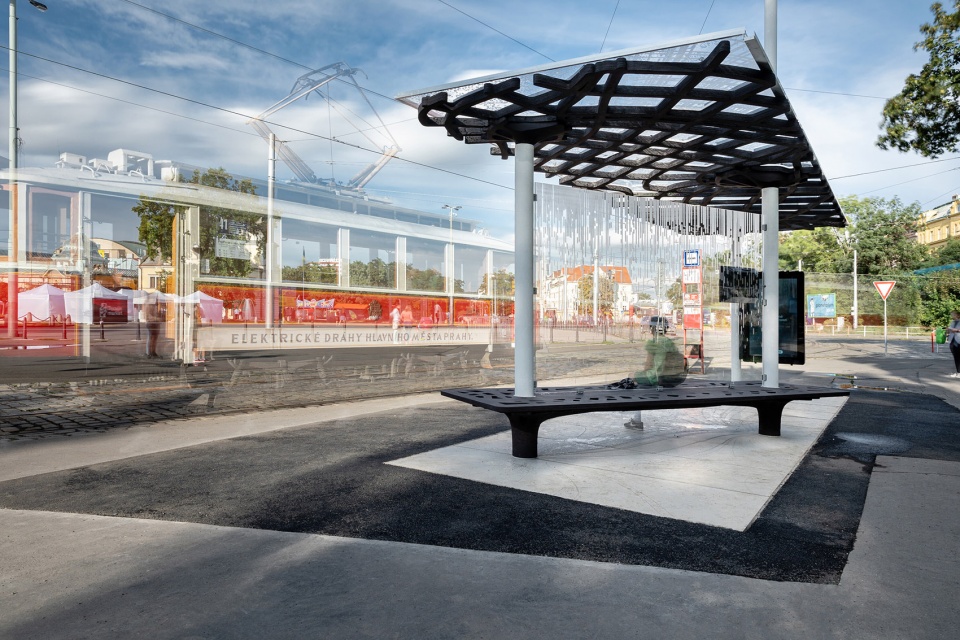 3d printed uhpc tram stop by so concrete