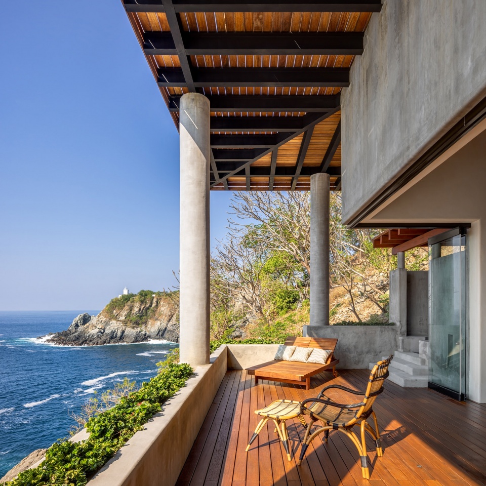 casa acantilado by zozaya arquitectos