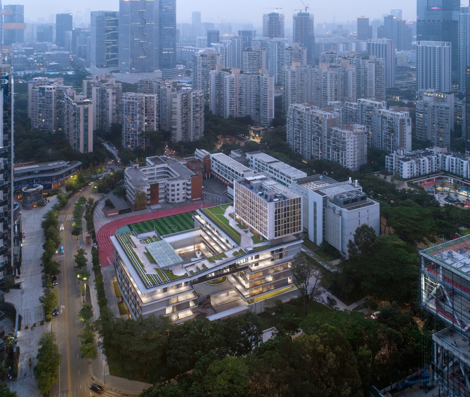 shenzhen keyuan primary school by uasz