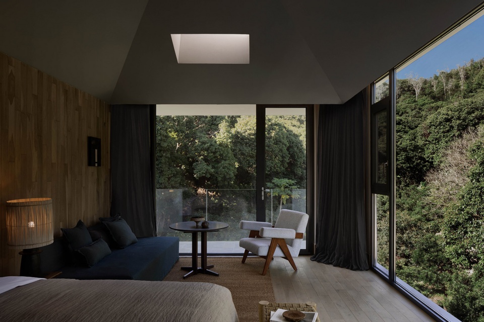 sanyea forest retreat by fusion design