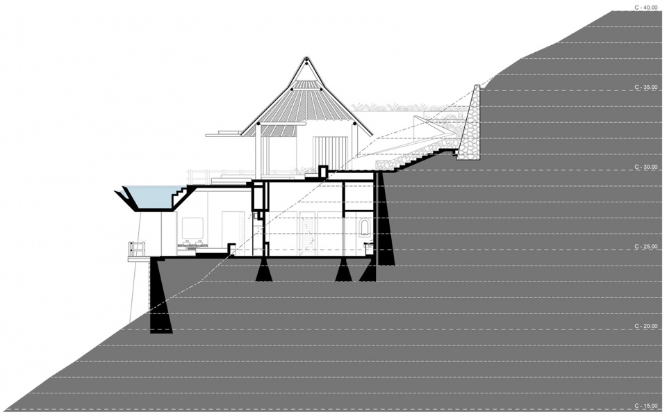 casa acantilado by zozaya arquitectos