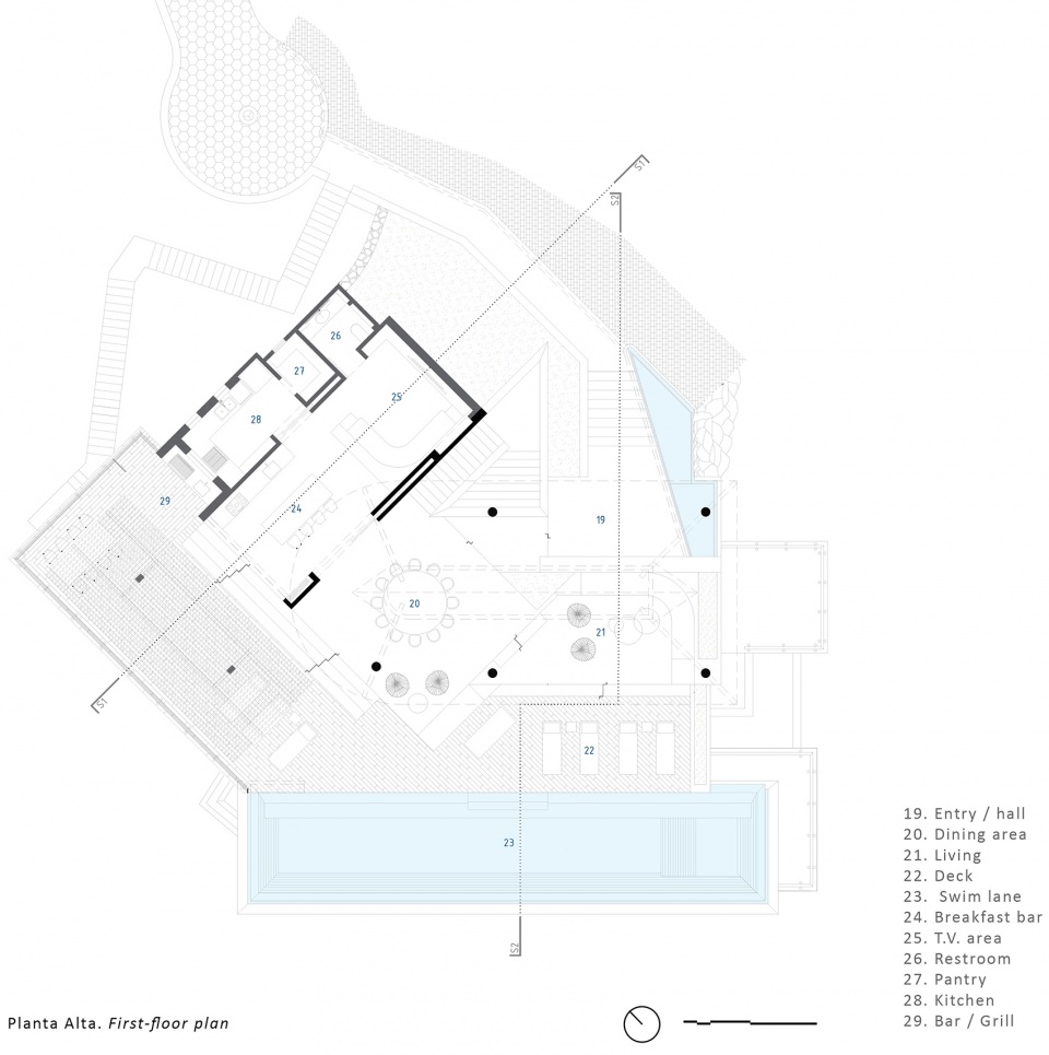 casa acantilado by zozaya arquitectos