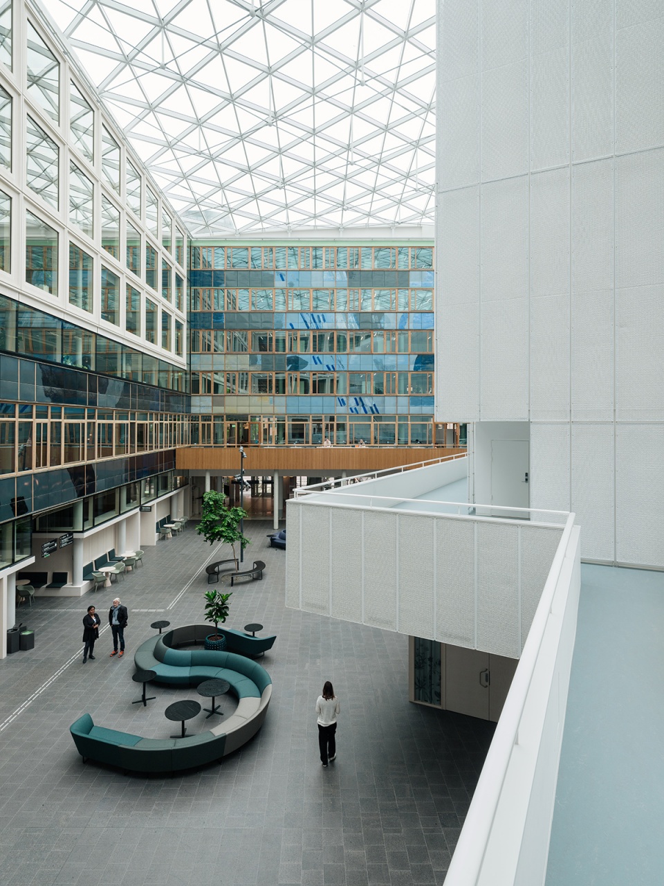 transformation of uppsala town hall by henning larsen