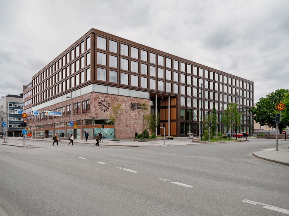transformation of uppsala town hall by henning larsen