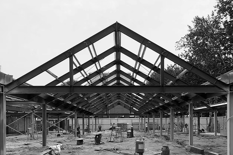 XingHuaDongLi Neighboring Courtyard Market China by BIAD aup