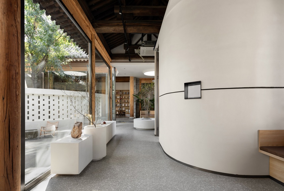 malun tea court shanxi china by ma xiaolong design studio