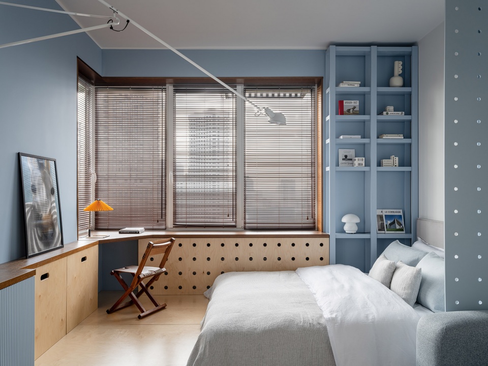 Apartment of 29 m2 in Moscow Ekaterina Loskutova