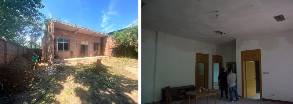 Glass Brick Dwelling in Bayi Village Weinan gve