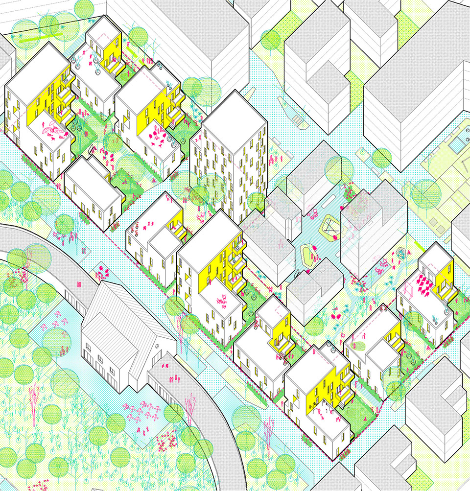 Housing project in the new district WILDGARTEN Arenas Basabe Palacios