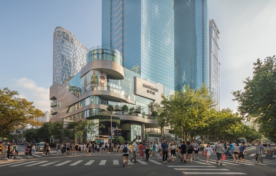 shanghai shui on xintiandi plaza by unstudio