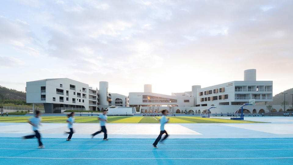 huiyang no 7 secondary school and affiliated primary school by multiarch