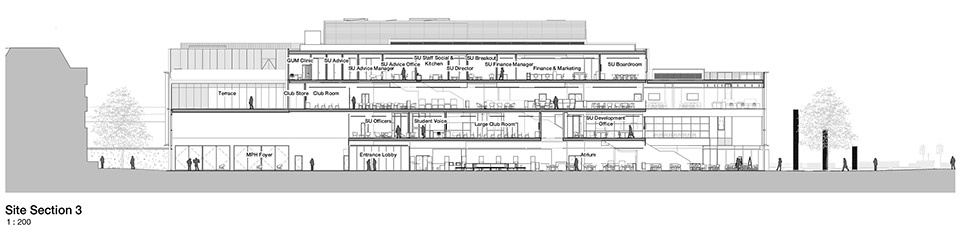 One Elmwood Center of Queen s University Belfast by Hawkins Brown RPP Architects